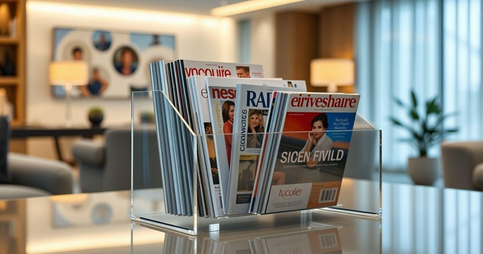 Porta Revista Acrílico: Elegância e Funcionalidade para Seu Espaço Porta Revista Acrílico: Elegância e Funcionalidade para Seu Espaço