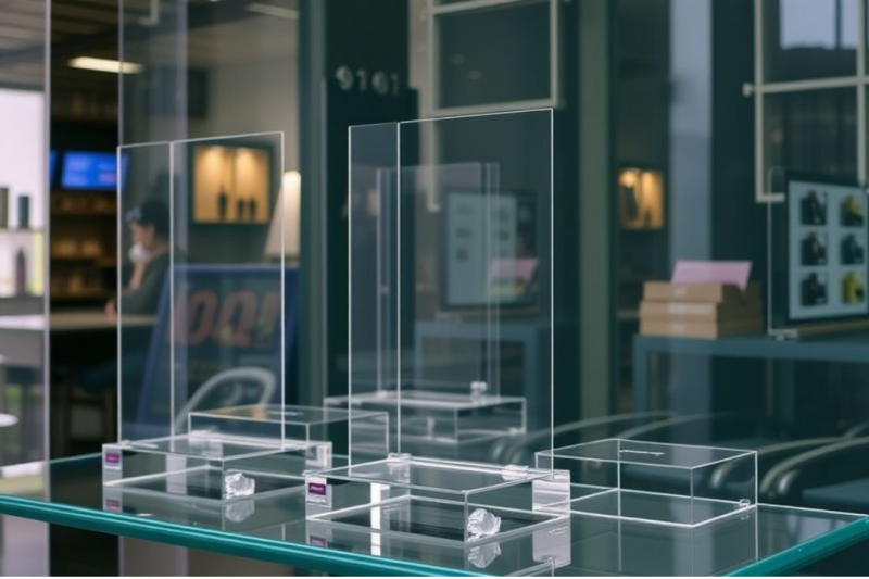 Expositores em acrílico: Elegância e funcionalidade para sua apresentação