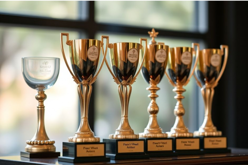 Troféus para premiações: destaque e reconhecimento em cada conquista