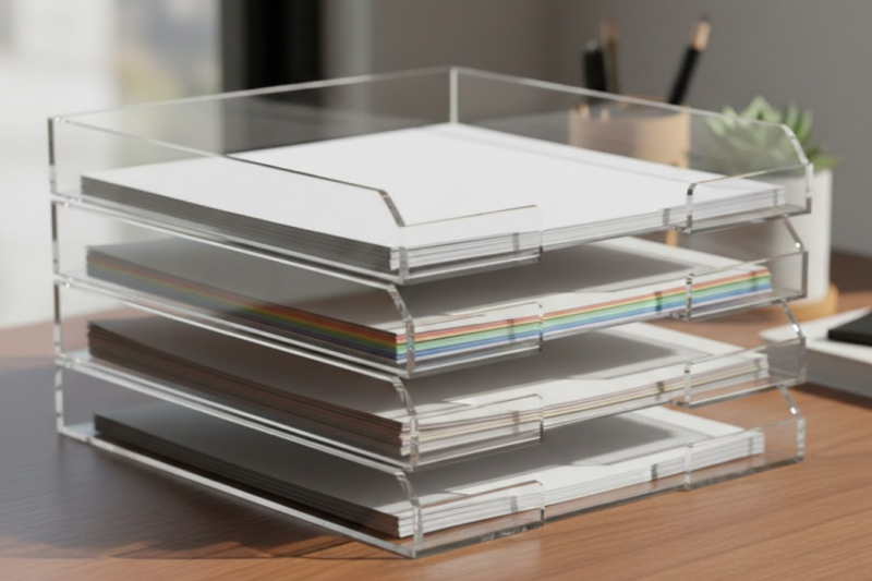 Benefícios do Porta Papéis de Acrílico para Modernizar Seu Ambiente