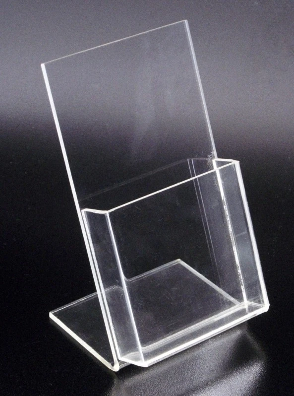 Display acrílico a4 parede