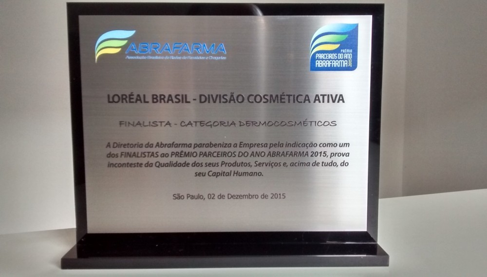 Confecção de Troféus de Acrílico Loja de na Vila Sônia - Troféu de Acrílico Personalizado