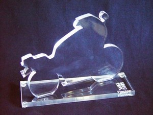 Empresa de Troféu para Festa Infantil em Acrílico na Osasco - Troféu Transparente de Acrílico para Festas