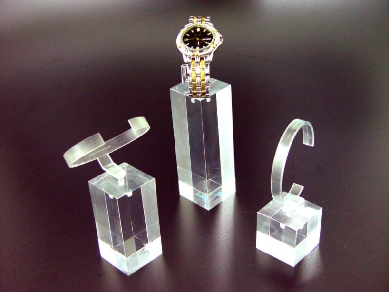 Expositor de Acrílico para Relógios Taboão da Serra - Expositor de Acrílico para Miniaturas