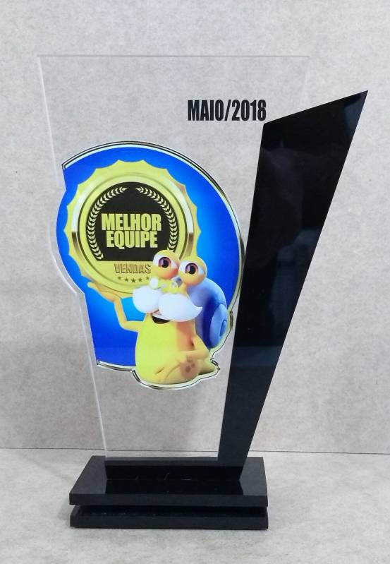 Onde Vende Troféu Acrílico Personalizado Vila Sônia - Troféu Kart Acrílico