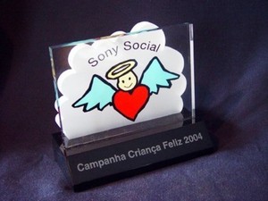 Troféu para Festa Infantil em Acrílico em São Domingos - Troféu Transparente de Acrílico para Eventos