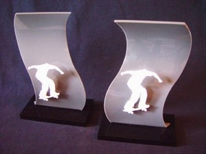 Troféus Transparentes de Acrílico para Festas Taboão da Serra - Troféu de Acrílico Atacado